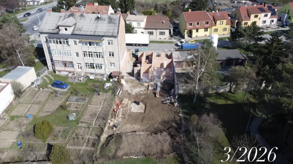 Průběh výstavby bytového domu KŠÍROVA lofts